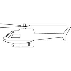Página para colorir: Helicóptero (Transporte) #136228 - Páginas para Colorir Imprimíveis Gratuitamente