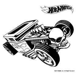 Desenho Hot Wheels (Transporte) #145844 para imprimir e colorir