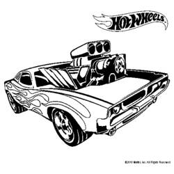 Desenho Hot Wheels (Transporte) #145853 para imprimir e colorir