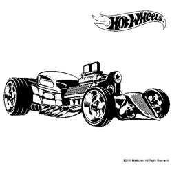 Desenho Hot Wheels (Transporte) #145863 para imprimir e colorir