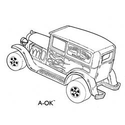 Desenho Hot Wheels (Transporte) #145875 para imprimir e colorir