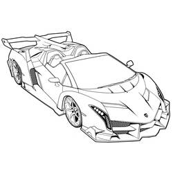 Página para colorir: Lamborghini (Transporte) #217277 - Páginas para Colorir Imprimíveis Gratuitamente