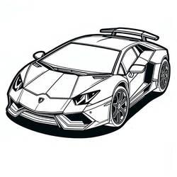 Desenhos para colorir: Lamborghini - Páginas para Colorir Imprimíveis Gratuitamente