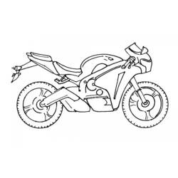 Página para colorir: moto (Transporte) #136251 - Páginas para Colorir Imprimíveis Gratuitamente