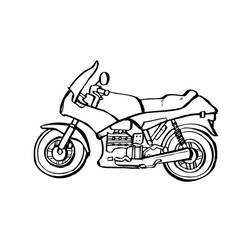 Página para colorir: moto (Transporte) #136254 - Páginas para Colorir Imprimíveis Gratuitamente