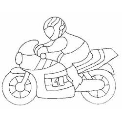 Página para colorir: moto (Transporte) #136259 - Páginas para Colorir Imprimíveis Gratuitamente
