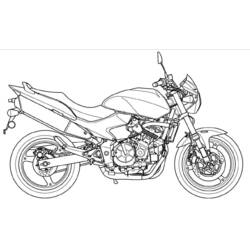 Página para colorir: moto (Transporte) #136261 - Páginas para Colorir Imprimíveis Gratuitamente