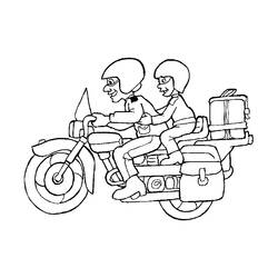 Página para colorir: moto (Transporte) #136267 - Páginas para Colorir Imprimíveis Gratuitamente