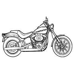 Página para colorir: moto (Transporte) #136286 - Páginas para Colorir Imprimíveis Gratuitamente