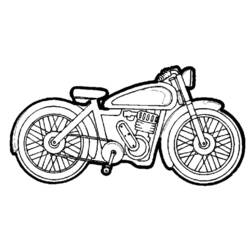 Página para colorir: moto (Transporte) #136307 - Páginas para Colorir Imprimíveis Gratuitamente