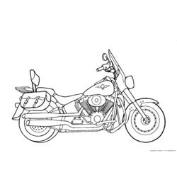 Página para colorir: moto (Transporte) #136329 - Páginas para Colorir Imprimíveis Gratuitamente