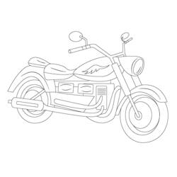 Página para colorir: moto (Transporte) #136333 - Páginas para Colorir Imprimíveis Gratuitamente