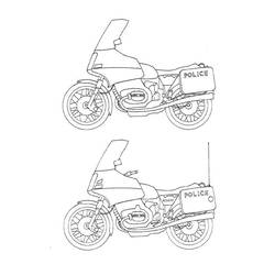 Página para colorir: moto (Transporte) #136343 - Páginas para Colorir Imprimíveis Gratuitamente