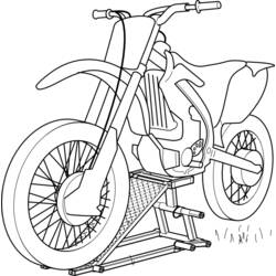 Página para colorir: moto (Transporte) #136359 - Páginas para Colorir Imprimíveis Gratuitamente