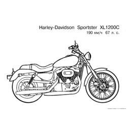 Página para colorir: moto (Transporte) #136367 - Páginas para Colorir Imprimíveis Gratuitamente