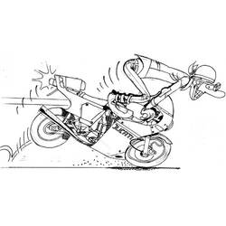Página para colorir: moto (Transporte) #136399 - Páginas para Colorir Imprimíveis Gratuitamente