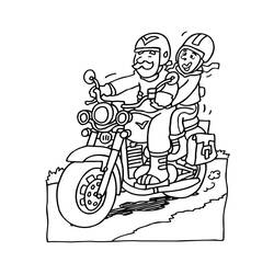 Página para colorir: moto (Transporte) #136413 - Páginas para Colorir Imprimíveis Gratuitamente