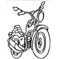 Página para colorir: moto (Transporte) #136441 - Páginas para Colorir Imprimíveis Gratuitamente