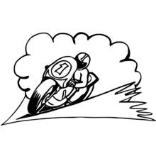 Desenho Motocicleta (Transporte) #136328 para imprimir e colorir