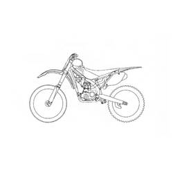 Página para colorir: motocross (Transporte) #136532 - Páginas para Colorir Imprimíveis Gratuitamente