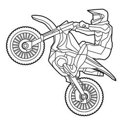 Página para colorir: Motocross (Transporte) #209999 - Páginas para Colorir Imprimíveis Gratuitamente