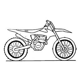 Página para colorir: Motocross (Transporte) #210010 - Páginas para Colorir Imprimíveis Gratuitamente