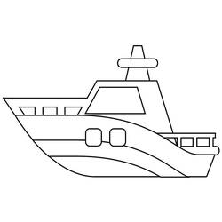 Desenhos para colorir: Navios e Barcos - Páginas para Colorir Imprimíveis Gratuitamente