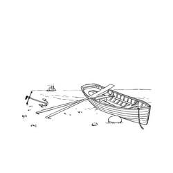 Página para colorir: Navios e Barcos (Transporte) #171599 - Páginas para Colorir Imprimíveis Gratuitamente