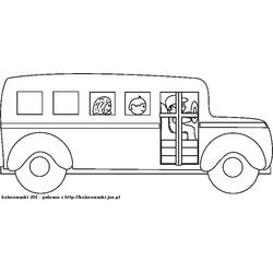 Página para colorir: Ônibus (Transporte) #135321 - Páginas para Colorir Imprimíveis Gratuitamente