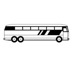 Página para colorir: Ônibus (Transporte) #135327 - Páginas para Colorir Imprimíveis Gratuitamente
