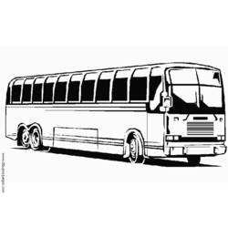 Página para colorir: Ônibus (Transporte) #135343 - Páginas para Colorir Imprimíveis Gratuitamente