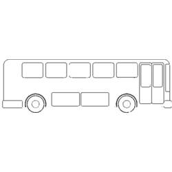 Página para colorir: Ônibus (Transporte) #135354 - Páginas para Colorir Imprimíveis Gratuitamente