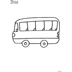 Página para colorir: Ônibus (Transporte) #135368 - Páginas para Colorir Imprimíveis Gratuitamente