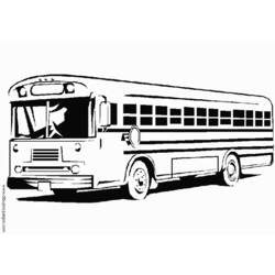 Página para colorir: Ônibus (Transporte) #135375 - Páginas para Colorir Imprimíveis Gratuitamente