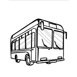 Página para colorir: Ônibus (Transporte) #135384 - Páginas para Colorir Imprimíveis Gratuitamente