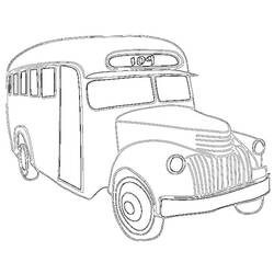 Página para colorir: Ônibus (Transporte) #135460 - Páginas para Colorir Imprimíveis Gratuitamente