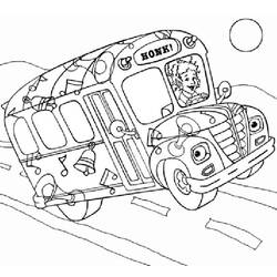 Página para colorir: Ônibus (Transporte) #135490 - Páginas para Colorir Imprimíveis Gratuitamente