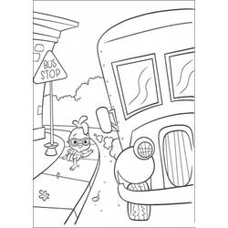 Página para colorir: Ônibus (Transporte) #135527 - Páginas para Colorir Imprimíveis Gratuitamente