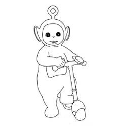 Página para colorir: Patinete (Transporte) #215246 - Páginas para Colorir Imprimíveis Gratuitamente