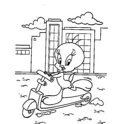 Página para colorir: Patinete (Transporte) #215247 - Páginas para Colorir Imprimíveis Gratuitamente