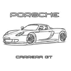 Página para colorir: Porsche (Transporte) #174261 - Páginas para Colorir Imprimíveis Gratuitamente