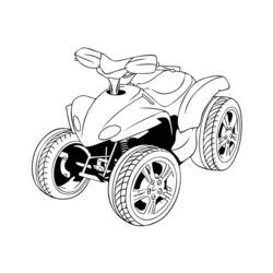 Página para colorir: Quad / ATV (Transporte) #143189 - Páginas para Colorir Imprimíveis Gratuitamente