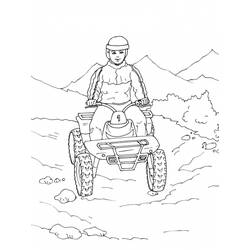Página para colorir: Quad / ATV (Transporte) #143213 - Páginas para Colorir Imprimíveis Gratuitamente