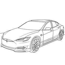 Desenho Tesla (Transporte) #207818 para imprimir e colorir