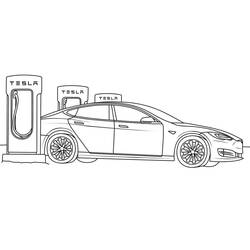 Desenho Tesla (Transporte) #207819 para imprimir e colorir