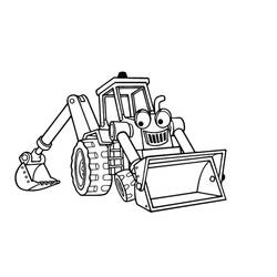 Desenho Trator (Transporte) #172558 para imprimir e colorir