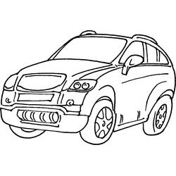 Página para colorir: Veículos 4x4 (Transporte) #146033 - Páginas para Colorir Imprimíveis Gratuitamente