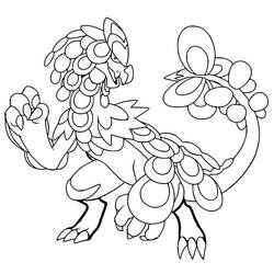 Desenhos para colorir: Aegislash - Páginas para Colorir Imprimíveis Gratuitamente
