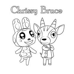 Desenhos para colorir: Animal Crossing - Páginas para Colorir Imprimíveis Gratuitamente