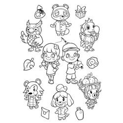 Desenho Animal Crossing (Videogames) #179145 para imprimir e colorir